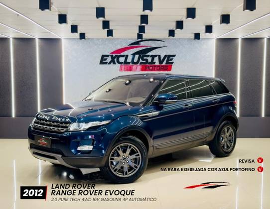 LAND ROVER RANGE ROVER EVOQUE 2.0 PURE TECH 4WD 16V GASOLINA 4P AUTOMÁTICO